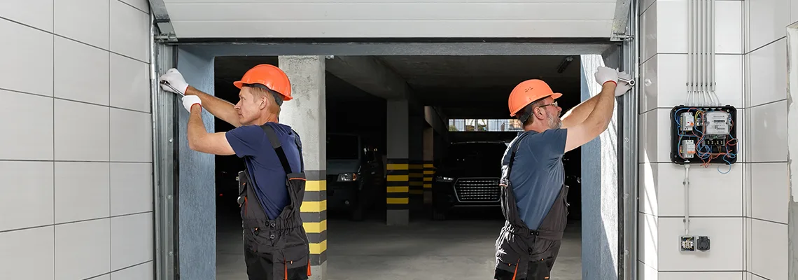 Wooden Garage Door Frame Repair in Oak Lawn, Illinois